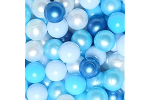 GOGOSO Ball Pit Balls for Toddlers Pack of 100pcs Phthalate Free BPA Free Non-Toxic 2.2-Inch Crush Proof Play Balls