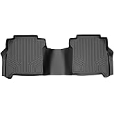 SMARTLINER Floor Mats 2nd Row Liner Compatible with 2017-2024 Nissan Titan