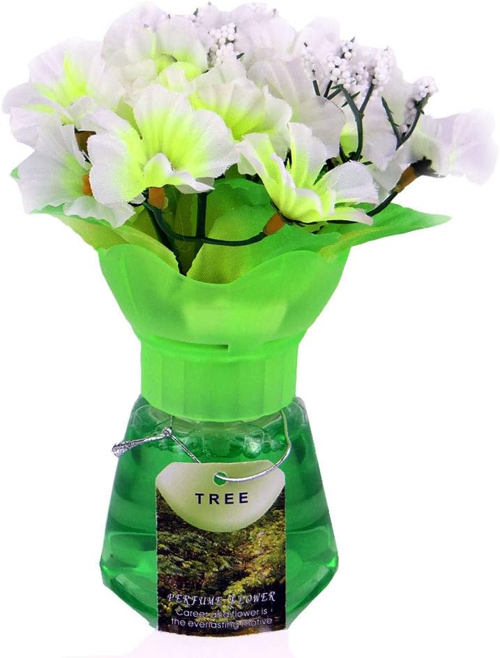 ETL Air Freshener Bouquet of Flowers - Essence of green tea - Spring perfume - Refillable with scented water or essential oils