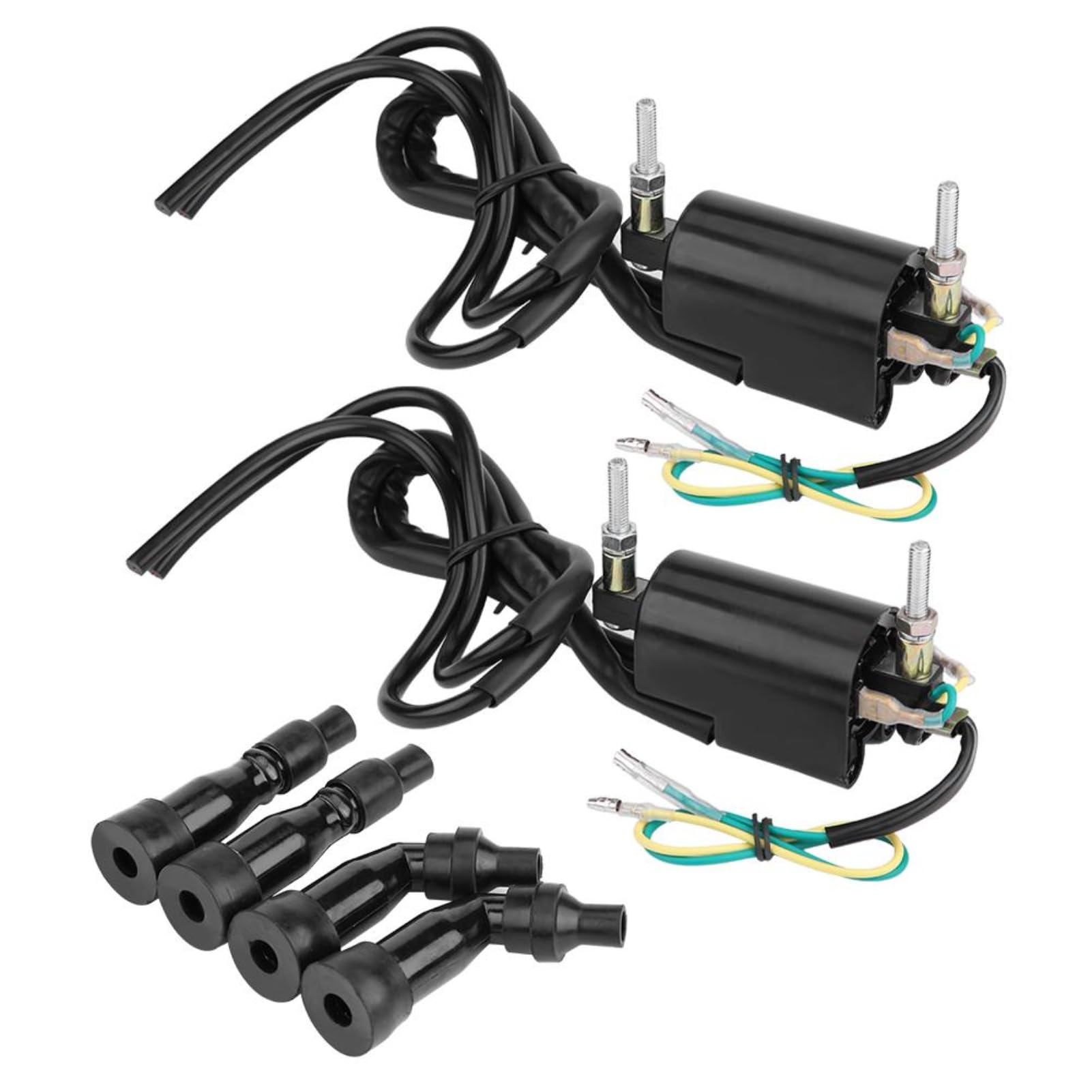 Broco Motorcycle Ignition Coil, Motorcycle Accessory Ignition Coil for Kawasaki KZ Suzuki GS Honda CB 650 750 900