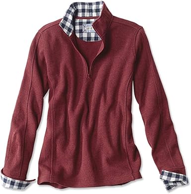 orvis signature softest quarter zip pullover