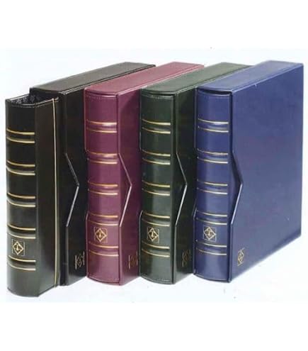 Album Numis Leuchtturm pour 21 séries d'euros avec étui de protection Album Numis Leuchtturm pour 21 séries d'euros avec étui de protection