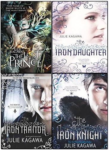 The Iron Fey Series Julie Kagawa Collection 4 Books Set, (The Lost Prince, The Iron Knight, The Iron Daughter, The Iron Traitor) Paperback โ 1 Jan. 2015