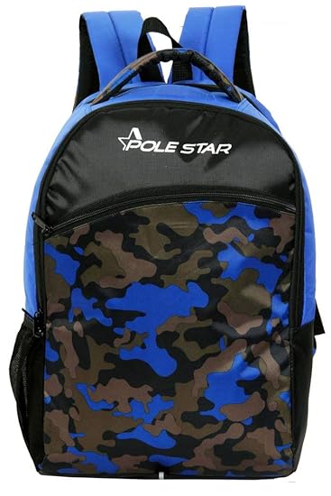 POLE STARForce Camo Royal Casual bagpack/School Bag College Backpack