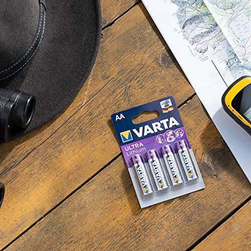 VARTA Batterien AA, 4 Stück, Ultra Lithium, 1,5V, ideal für Digitalkamera, Spielzeug, GPS Geräte, Sport- & Outdoor-Einsätze – Bild 5