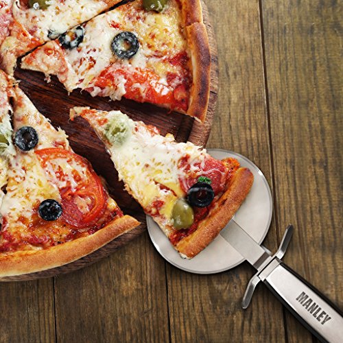 Manley Stainless Steel Pizza Cutter - 4" Wheel
