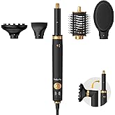 SUPGALIY Air Styler 5 in 1, Hair Dryer Brush & Multi-Styler with 110,000 RPM High-Speed Powerful Motor, Auto-Wrap Curler, Cushion Massager, Oval Brush, Diffuser, Nozzle Attachment