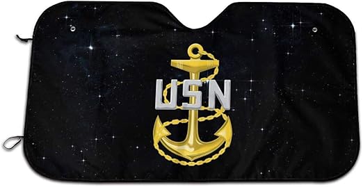 Suboficial de la Marina de los EE. UU. Ocio Parabrisas plegable para