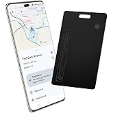 Wallet Tracker Card Air-Tag - for Android & iOS, Work with Apple Find My & Google Find Hub, 0.07in Slim, IP68 Waterproof, Blu