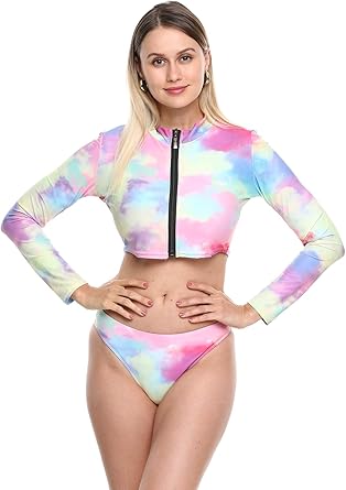 womens rash guard bathing suit