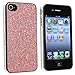 4 Bling Glitter Hard Case Skin compatible with iPhone® 4 4G Version iPhone® 4S - AT&T, Sprint, Version 16GB 32GB 64GB, with 2 screen protector free