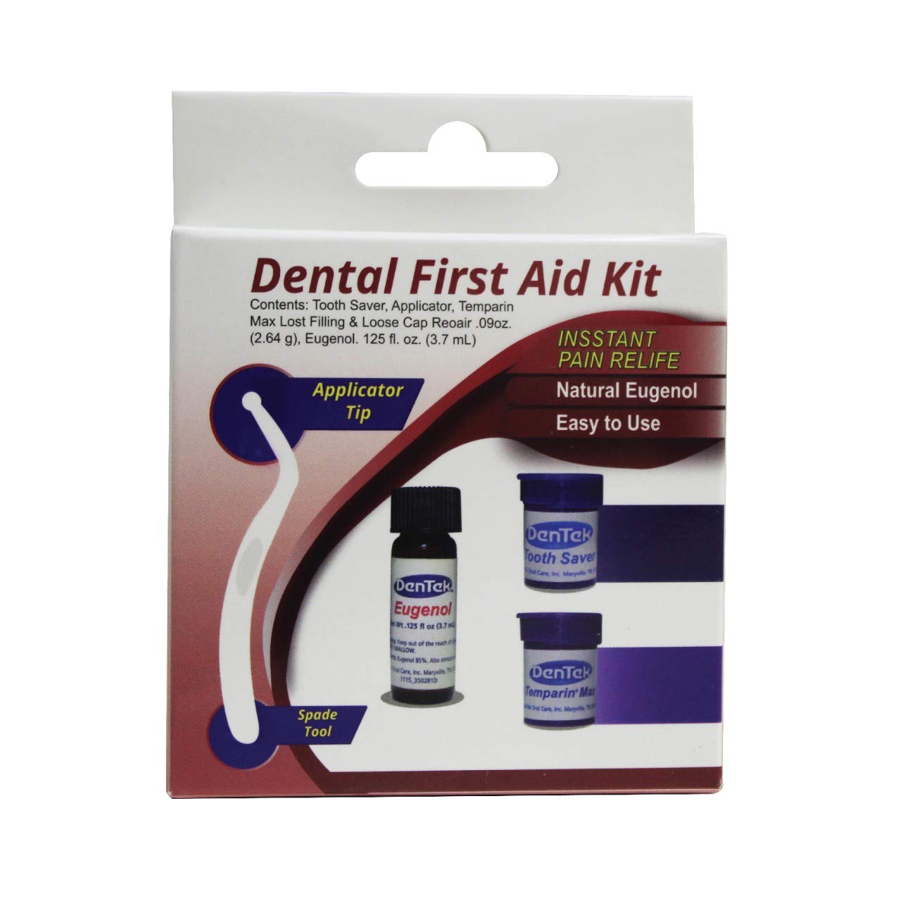Buy DenTek Toothache Kit Instant Pain Contains Applicator