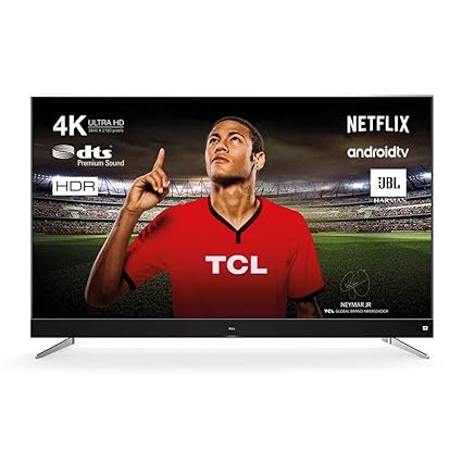 TCL U55C7006 Fernseher 139 cm (55 Zoll) Smart TV (4K Ultra HD, Android TV, HDR 10, Micro Dimming, JBL by Harman Soundsystem) 