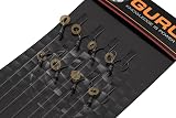 Guru QM1 4-Inch Bait Bands Hair Rig Size 12 9lb Barbless PTFE Hook view 4
