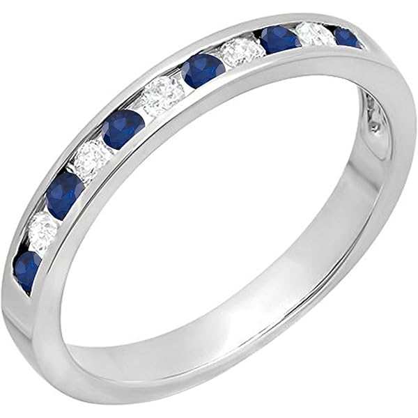 Dazzlingrock Collection 0.26 Quilates (ctw) Diamante Redondo Hip Hop Micro Pave Anillo De Boda Aniversario 1/4 CT, Plata Esterlina, Plata De Ley Diamante Blanco., Diamante Blanco