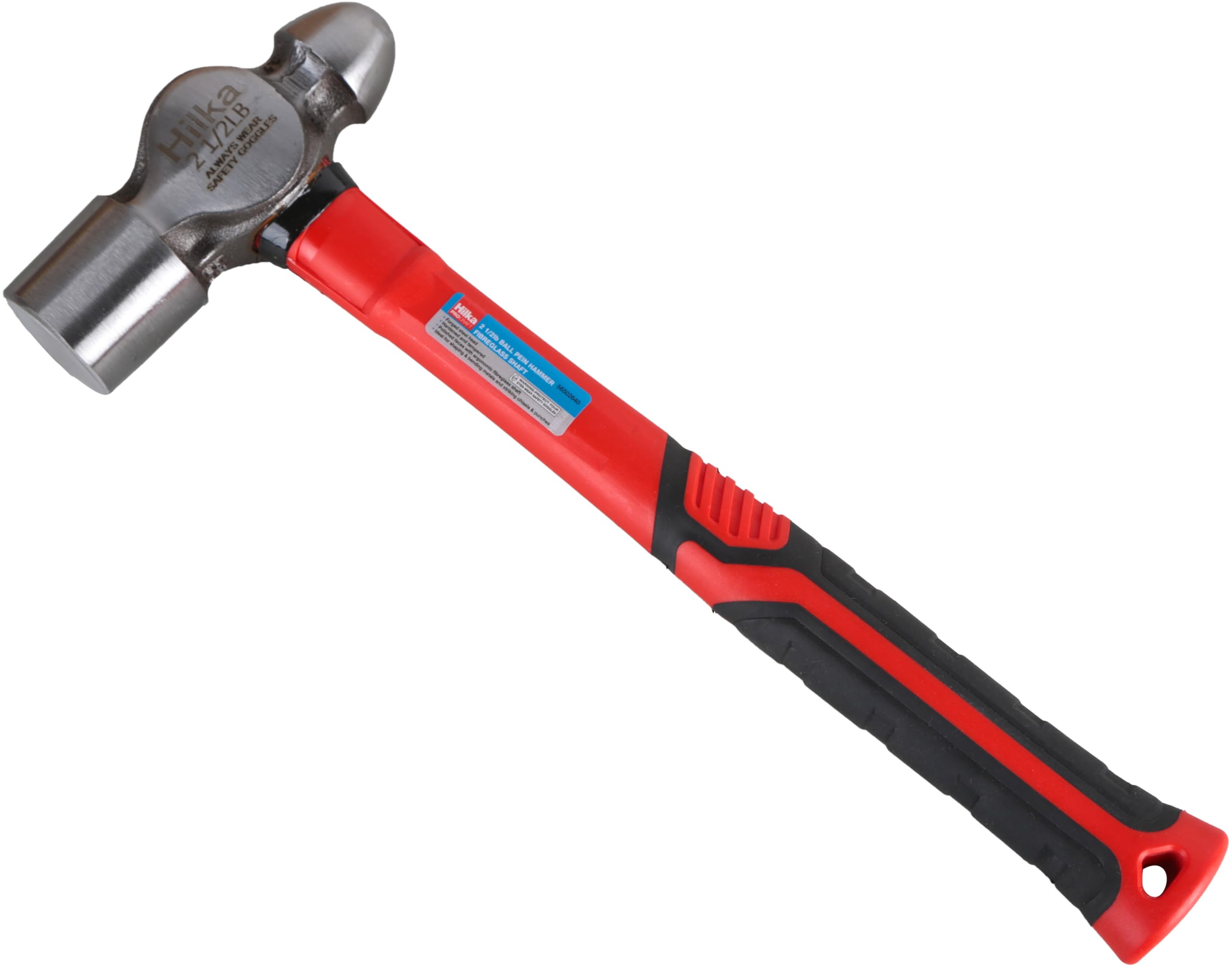 Hilka 56502640 Pro Craft Fibre Glass Shaft Ball Pein Hammer