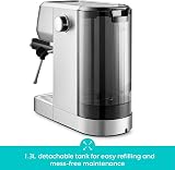 Casabrews 3700 Essential Espresso Machine 20 Bar Stainless Steel view 6