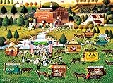 Buffalo Games Rally at Dandelion Mill by Charles Wysocki Jigsaw Puzzle (1000 Piece)