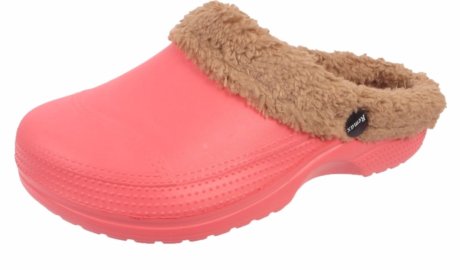fur lined garden clogs
