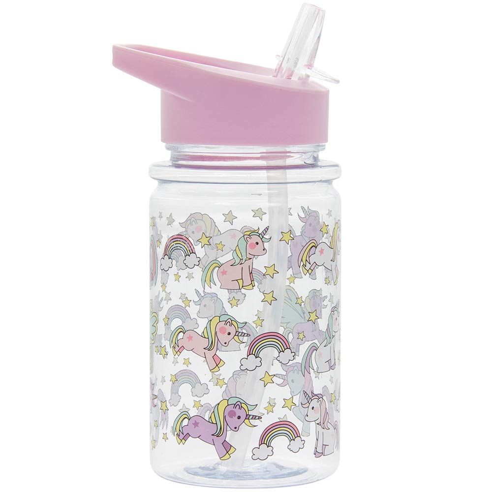 Lesser & Pavey Little Stars Unicorn Drinking Bottle, Multicolour, Height 17cm โ image 1