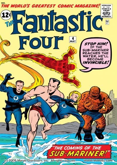 Amazon.com: Fantastic Four (1961-1998) #9 (Fantastic Four (1961