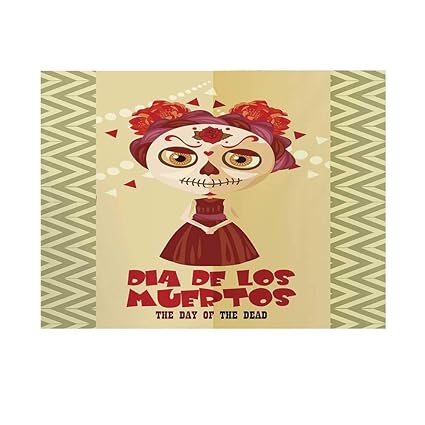 Amazon Com Day Of The Dead Decor Photography Background Spanish