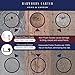 New: Barn Door Floor Guide [Flush to Floor and Quiet] Sliding Hardware Roller for Barn Doors - Heavy Wall Mount System with Bottom Adjustable Roller for Interior and Exterior Doors [No Floor Damage]