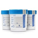 SNL Quality Sterile Specimen Cups, Screw-on Cap