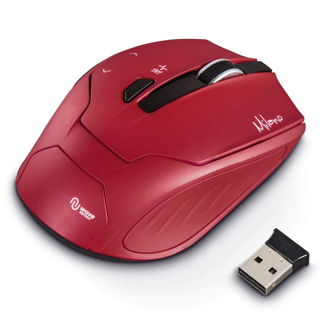Hama | Milano RF Wireless Optical Mouse 2400DPI | Red