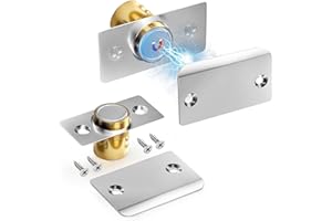 Closet Magnetic Door Catch, Strong Magnetic Ball Catch for Top of Door, Ball Catch Replacement, Adjustable Magnetic Door Latc