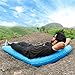 WolfWise Lightweight Inflatable Sleeping Pad Tent Static Air Mattress Backpacking Sleep Pads for Hiking Camping (Blue)