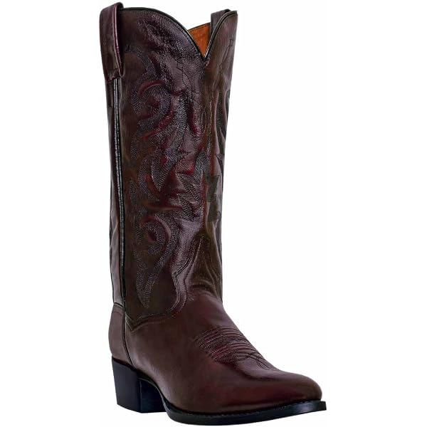 Amazon.com | Dan Post Mens Cottonwood Embroidered Round Toe  display picture 1