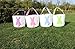 LO LORD LO Easter Basket for Kids Bunny Bag for Easter