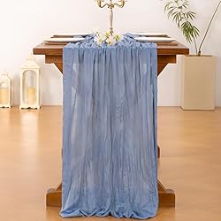 Socomi Dusty Blue Fall Thanksgiving Cheesecloth