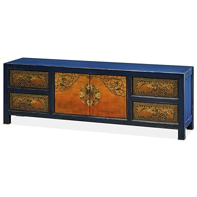 China Furniture Online Elmwood Tibetan Kang Cabinet