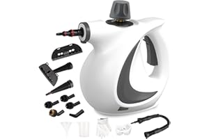 CEYODO Handheld Steam Cleaner with 14-Piece Accessory Set, Steam Cleaner for Home Use, Portable Steamer for Cleaning Car Upholstery Tile Grout Home