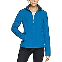 TSLA Women's Micro Fleece Jacket, Full-Zip Waterproof Softshell Jacket, Wind Proof Lightweight Jackets