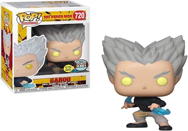 POP Funko One Punch Man 720 Garou Glows In The Dark Special Edition 