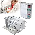 Sewing Machine Servo Motor110v 600w Industrial Sewing Machine Motor With 500-4500rpm Variable Speed Foot Pedal, Tie Bar Electric Brushless Sewing Machine Servo Motors Sewing Servo Motors