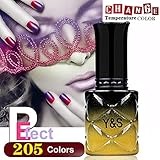 Y&S Gel Nail Polish,Temperature Color Changing Soak-off UV LED Lacquer Varnish Nail Kits