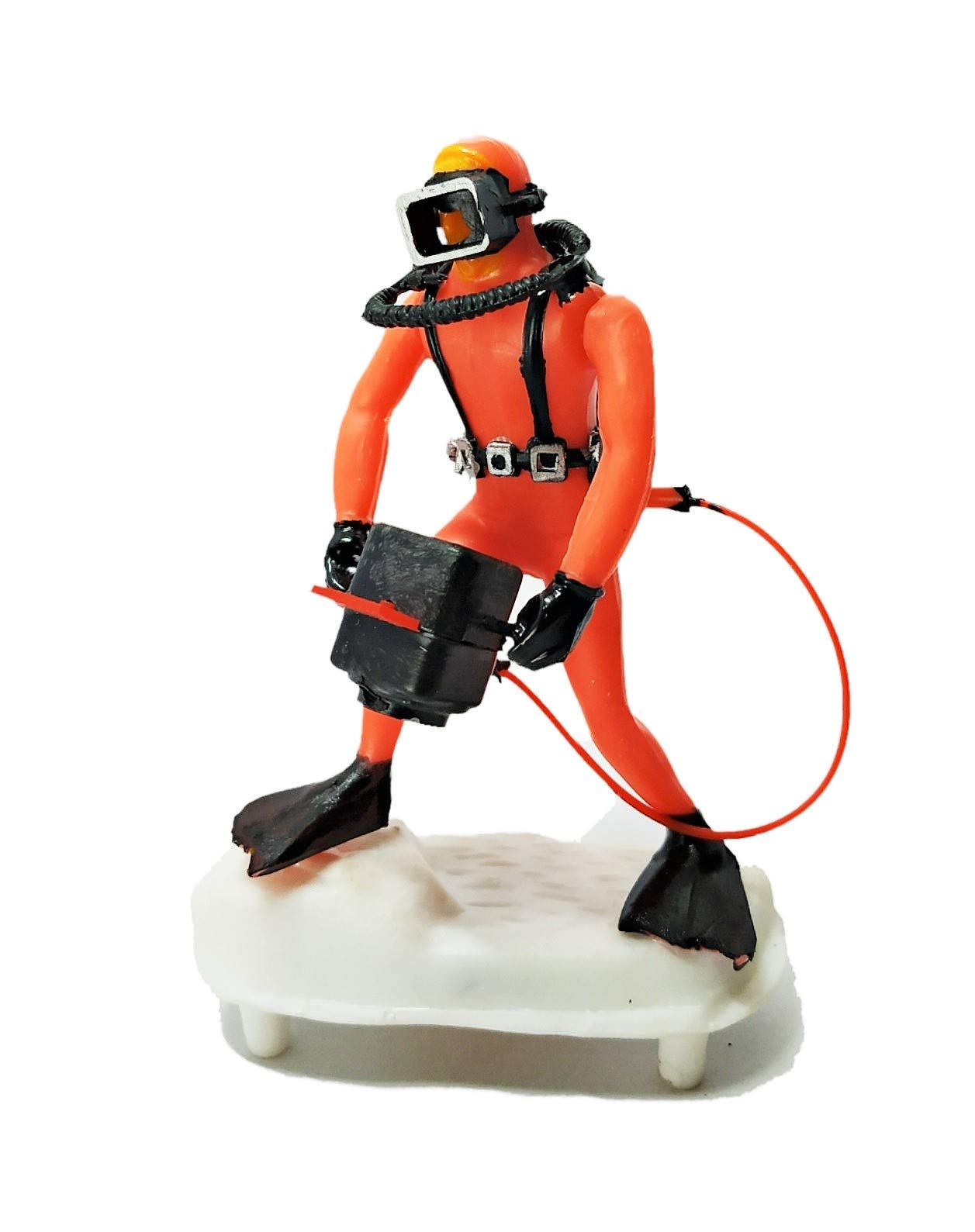 firefighter fish tank decorations