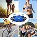 WATERFLY Fanny Pack Waist Bag: Fannie Pack 2 Water Bottle Holders Lumbar Belt Hiking Walking Running Jogging Camping Large Woman Man (Bottle Not Included)