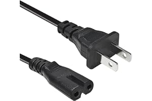 GnoTis 3.3 ft Electric Recliner Power Cord, AC Power Supply Cord Compatible with Okin, Limoss, Lazboy, Pride, Berkline Electric Chair Lift, Electric Scooter, Adjustable Bed, 2 Prong US Plug