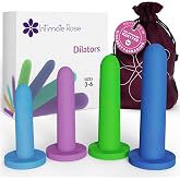 Medium Vaginal Dilators for Pelvic Floor Therapy &amp; Vaginismus Pain Relief | FDA-Cleared Silicone Set with 100+ Tutorials, Support Group &amp; Doctor Access
