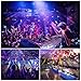DJ Disco Lights,Ezire LED Party Lights DMX512 Sound Activated Strobe Light Stage Lights with Remote Control for Dance Parties Bar Karaoke Xmas Wedding Show Club