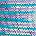 Lily Sugar'n Cream Cotton Cone Yarn, 14 oz, Beach Ball Blue Ombre, 1 Cone