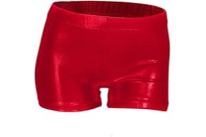 ZIZI Aosva Little Big Girls' Sparkle Dance Tumbling Athletic Gymnastics Short 2-14Years