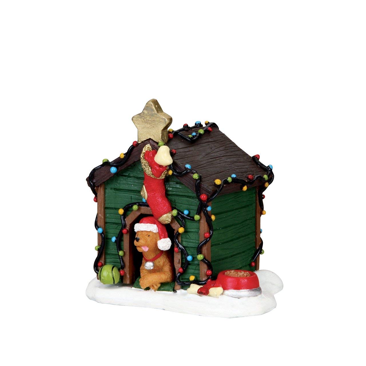 Lemax - Decorated Light Doghouse