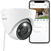 REOLINK 4K PoE Security Camera - 115° Wide Viewing Angle, 3X Optical Zoom for Outdoor Usage, 700lm Color Night Vision, 2-Way 