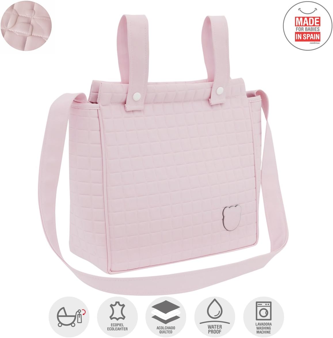 Cambrass Pram Carrybag, Pink - Image 3